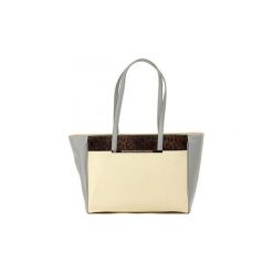 Shopper bag damskie: Torby shopper Cavalli SHOPPING BAG WHITE