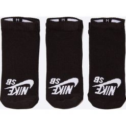 Nike Sportswear - Stopki (3-pack). Czarne skarpetki męskie marki Nike Sportswear, bez wzorów, z elastanu. Za 59,90 zł.