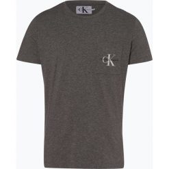 Calvin Klein Jeans - T-shirt męski, szary. Szare t-shirty męskie marki Calvin Klein Jeans, m, z nadrukiem, z jeansu, eleganckie, bez kołnierzyka. Za 139,95 zł.