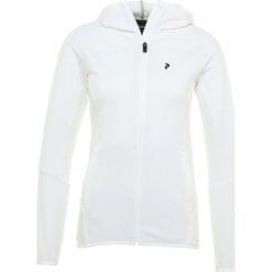 Peak Performance WACE HOODZ Bluza rozpinana white. Białe bluzy sportowe damskie marki Peak Performance, l, z elastanu. W wyprzedaży za 398,30 zł.