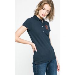 Tommy Hilfiger - Top Nikita. Szare topy damskie TOMMY HILFIGER, l, z bawełny. W wyprzedaży za 199,90 zł.