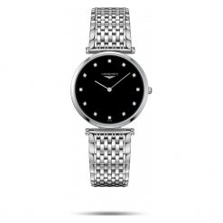 LONGINES La Grande Classique L4.709.4.55.6. Szare zegarki damskie LONGINES, ze stali. Za 4840,00 zł.