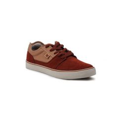 Buty DC Shoes Buty lifestylowe DC Tonic 302905-TOB. Pomarańczowe trampki męskie marki DC Shoes, bez wzorów, bez zapięcia. Za 269,00 zł.