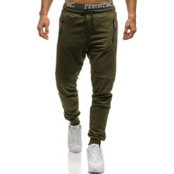 Męskie spodnie DODO KHAKI. Brązowe jeansy męskie Męskie spodnie DODO KHAKI, s, bez wzorów. W wyprzedaży za 79,00 zł.