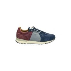 Buty Pepe jeans PMS30485. Niebieskie trampki męskie Pepe Jeans, bez wzorów, z jeansu, bez zapięcia. Za 395,10 zł.