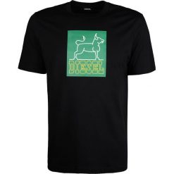 Diesel T-shirt "T-Just-ZF". T-shirty męskie Diesel, bez wzorów, z bawełny, z okrągłym kołnierzem. Za 159,00 zł.
