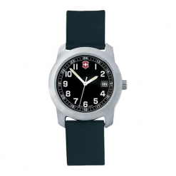 Zegarek "26009-CB" w kolorze srebrnym. Szare zegarki damskie marki Victorinox, srebrne. W wyprzedaży za 359,95 zł.