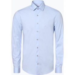 Calvin Klein - Koszula męska, niebieski. Niebieskie koszule męskie Calvin Klein, m, bez wzorów, eleganckie, bez kołnierzyka, bez rękawów. Za 349,95 zł.
