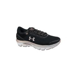 Buty do biegania Under Armour W Charged Intake 3 3021245-002. Czarne buty sportowe damskie Under Armour, bez wzorów, do biegania. Za 369,99 zł.