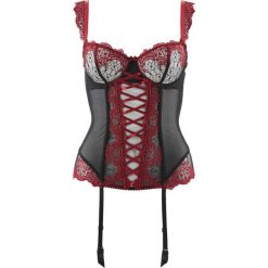 Gorset Aubade Passion Nocturne FH92. Gorsety damskie Aubade, bez wzorów, z elastanu. W wyprzedaży za 549,00 zł.