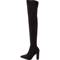 Buty zimowe damskie: River Island Wide Fit Muszkieterki black