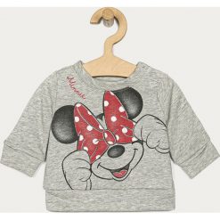 GAP - Bluza dziecięca 50-86 cm. Szare bluzy dziewczęce GAP, z nadrukiem, z bawełny, bez rękawów, bez kaptura. Za 139,90 zł.