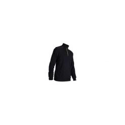 Sweter wiatroszczelny do golfa męski. Czarne swetry męskie INESIS, xl, bez wzorów, z bawełny, z golfem, bez kaptura. Za 149,99 zł.