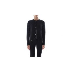 Swetry rozpinane / Kardigany Kaos Collezioni KI1FP011. Czarne swetry damskie Kaos Collezioni, s, bez wzorów. Za 370,26 zł.
