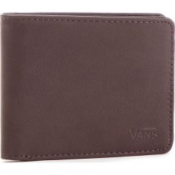 Duży Portfel Męski VANS - Drop V Bifold W WN0A31J8DRB Dark Brown 454. Pomarańczowe portfele męskie marki Vans, ze skóry ekologicznej. Za 119,00 zł.