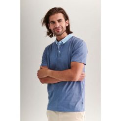 Koszulka polo w kolorze niebieskim. Niebieskie koszulki męskie TATUUM, xxl, bez wzorów, polo, bez rękawów. W wyprzedaży za 67,95 zł.