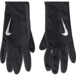 Rękawiczki Męskie NIKE - NRGE7045 045 Czarny. Czarne rękawiczki męskie Nike, bez wzorów, z poliesteru. W wyprzedaży za 109,00 zł.