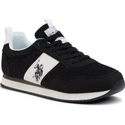 Sneakersy U.S. POLO ASSN. - Exte NOBIL4250S0/MH1 Blk. Czarne sneakersy męskie U.S. Polo Assn., bez zapięcia. Za 289,00 zł.