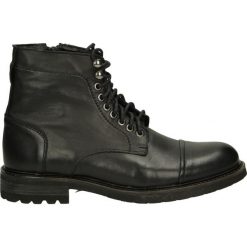 Botki męskie - 1620 CAP NERO. Czarne botki męskie Venezia, ze skóry. Za 199,00 zł.