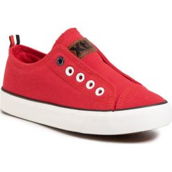 Tenisówki XTI - 57067 Red. Czerwone półbuty dziewczęce Xti, bez wzorów, z gumy, bez zapięcia. Za 139,00 zł.
