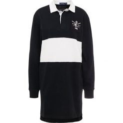 Polo Ralph Lauren VINTAGE Sukienka letnia black/deckwa. Czarne sukienki damskie marki Polo Ralph Lauren, na lato, s, bez wzorów, z bawełny, vintage, polo, bez rękawów. Za 839,00 zł.