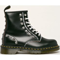 Dr. Martens - Workery skórzane. Czarne workery damskie ze skóry, na sznurówki. W wyprzedaży za 499,90 zł.