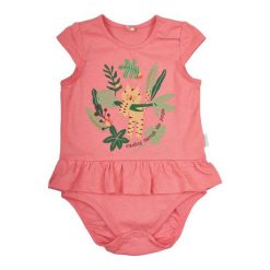 Garnamama Body Dziewczęce Z Falbanką 86 Różowy. Różowe body niemowlęce Garnamama, na lato, bez wzorów, eleganckie, bez rękawów. Za 33,00 zł.