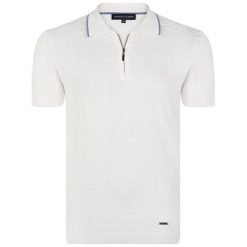 Giorgio Di Mare Męska Koszulka Polo gi9323966 M Kremowa. Białe koszulki męskie Giorgio di Mare, m, bez wzorów, bez rękawów. Za 139,00 zł.