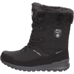 Śniegowce damskie AMERICAN SOFTSHELL SN17 BK. Czarne śniegowce damskie American CLUB, z materiału, klasyczne, bez zapięcia. W wyprzedaży za 169,00 zł.