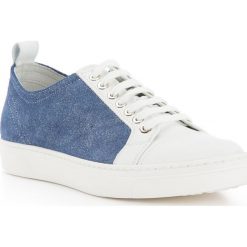 Buty damskie. Żółte półbuty damskie Wittchen, bez wzorów, ze skóry, bez obcasa, bez zapięcia. W wyprzedaży za 359,90 zł.