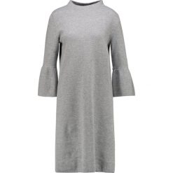 Sukienki: Betty & Co Sukienka dzianinowa light grey melange