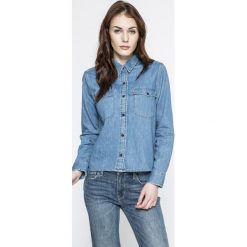 Levi's - Koszula. Niebieskie bluzki damskie marki Levi's®, s, z bawełny, casualowe, z długim rękawem. W wyprzedaży za 249,90 zł.