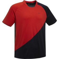 T-Shirt badminton 530 męski. Czerwone t-shirty męskie PERFLY, s, bez wzorów, z poliesteru, bez kołnierzyka. Za 39,99 zł.