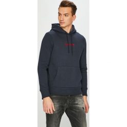 Review - Bluza. Białe bluzy męskie Review, xl, z nadrukiem, z bawełny, z kapturem, bez rękawów, z kapturem. W wyprzedaży za 99,90 zł.