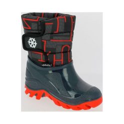V+J Buty Zimowe Dziewczęce 28-29 Czerwony. Czerwone buty dziewczęce zimowe V+J, z paskami. W wyprzedaży za 94,00 zł.