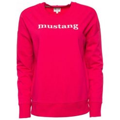Mustang Bluza Damska Printed Sweat, Xs, Różowa. Różowe bluzy damskie marki Mustang, xs, bez wzorów, bez rękawów, bez kaptura. Za 242,00 zł.