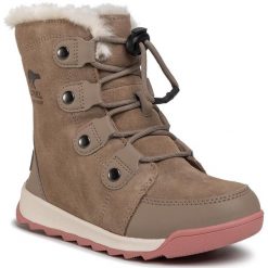 Śniegowce SOREL - Youth Whitney II Suede NY3904 Khaki 2 297. Pomarańczowe śniegowce dziewczęce Sorel, bez zapięcia. Za 429,00 zł.