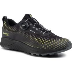 Buty ICEBUG - Newrun M Rb9 Gtx GORE-TEX G18001-0A Black/Poison. Czarne buty sportowe męskie Icebug, z tworzywa sztucznego, bez zapięcia, do biegania, gore-tex. W wyprzedaży za 549,00 zł.