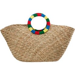 J.CREW LARGE IBIZA BAG IN SOLD Torba na zakupy natural. Brązowe torebki klasyczne damskie marki J.CREW, bez wzorów, bez dodatków. Za 479,00 zł.