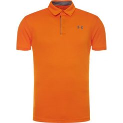 Koszulka techniczna Under Armour Tech Polo 1290140. Pomarańczowe koszulki męskie Under Armour, m, bez wzorów, z poliesteru, sportowe, polo, bez rękawów. Za 149,00 zł.