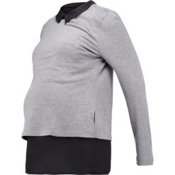 Bluzki damskie: Seraphine MIRIAM Bluzka z długim rękawem grey/black