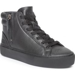 Sneakersy UGG - W Olli 1104068 Blk. Czarne półbuty damskie Ugg, ze skóry ekologicznej. Za 599,00 zł.