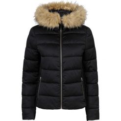 Lekka kurtka pikowana z kapturem bonprix czarny. Czarne kurtki damskie bonprix, bez wzorów, z kapturem. Za 239,99 zł.