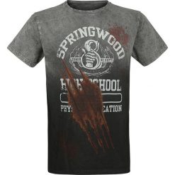 T-shirty męskie: Koszmar z ulicy Wiązów Springwood T-Shirt szary