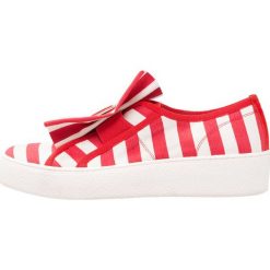 Półbuty damskie: MA&LO BRAMA Półbuty wsuwane red/white