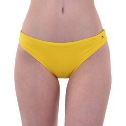 Tommy Hilfiger Stroje kąpielowe Class ic Bikini Empire Yellow UW0UW01469 -700 (rozmiar L). Żółte stroje kąpielowe damskie TOMMY HILFIGER, l, bez wzorów, klasyczne. W wyprzedaży za 123,00 zł.