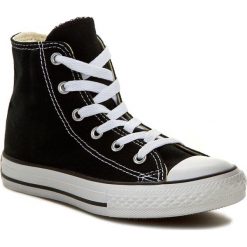 Trampki CONVERSE - Yths C/T Allstar 3J231 Black. Czarne trampki chłopięce marki Converse, bez wzorów, z gumy, bez zapięcia. W wyprzedaży za 189,00 zł.