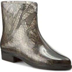 Buty zimowe damskie: Kalosze MEL BY MELISSA – Ankle Boots Socks SP AD 32034 Smoke 06005