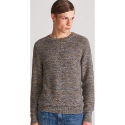 Sweter z bawełny organicznej - Wielobarwny. Swetry męskie Reserved, s, bez wzorów, z bawełny, bez kołnierzyka, bez kaptura. Za 119,99 zł.