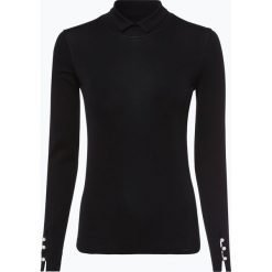 Marc Cain Collections - Damska koszulka z długim rękawem, czarny. Czarne koszulki damskie marki Marc Cain Collections, bez wzorów, bez kołnierzyka. Za 299,95 zł.